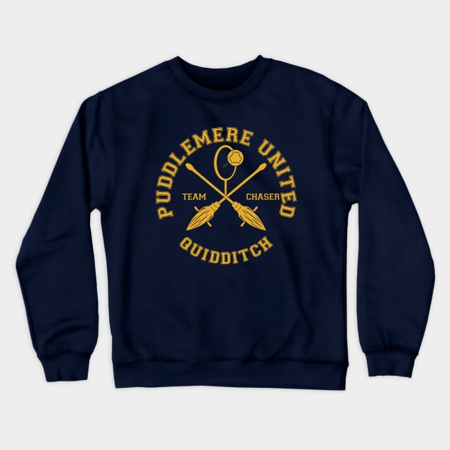 Puddlemere United - Team Chaser Crewneck Sweatshirt by Divum